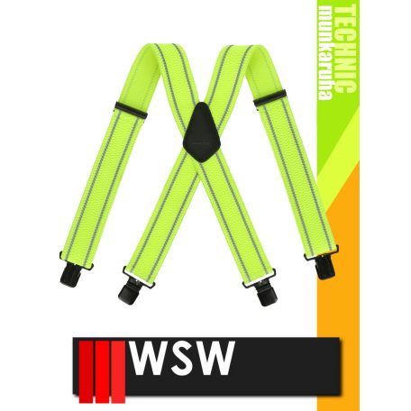 WSW ACE YELLOWHV elasztikus hozentroger nadrágtartó - munkaeszköz kiegészítő
