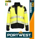 Portwest PW3 ORANGE prémium technikai jólláthatósági baffle kabát - munkaruha