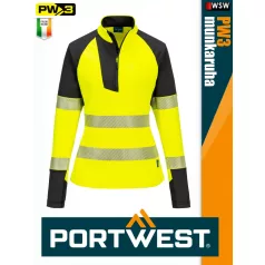 Portwest PW3 YELLOW jólláthatósági vízálló munkakabát - munkaruha