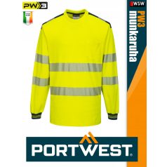 Portwest PW3 YELLOW jólláthatósági vízálló munkakabát - munkaruha