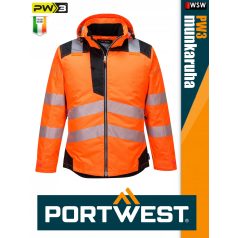 Portwest PW3 YELLOWBLACK jólláthatósági vízálló munkakabát - munkaruha