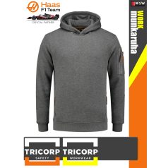   Tricorp WORK GREY prémium kapucnis felső 300g/m2 - munkaruha