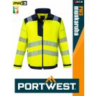 Portwest PW3 YELLOWBLACK jólláthatósági munkakabát - munkaruha