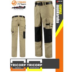   Tricorp WORK KHAKI kopásálló technikai 300g/m2 munkanadrág - munkaruha