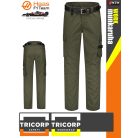 Tricorp WORK ARMY kopásálló 245g/m2 szervíz munkanadrág - munkaruha