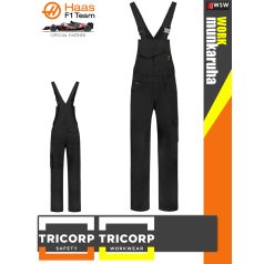   Tricorp WORK BLACK kopásálló technikai 245g/m2 munkanadrág - munkaruha