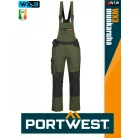 Portwest WX3 OLIVE prémium kantáros munkanadrág ajándék térdvédővel - munkaruha