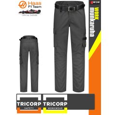   Tricorp WORK DARKGREY kopásálló 245g/m2 női munkanadrág - munkaruha