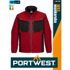 Portwest WX3 RED prémium softshell munkakabát - munkaruha