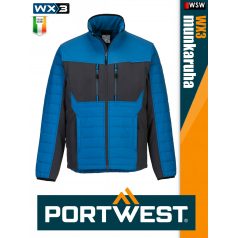   Portwest WX3 STEELBLUE prémium softshell baffle munkakabát - munkaruha
