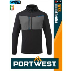 Portwest WX3 BLACK prémium technikai felső - munkaruha