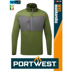 Portwest WX3 OLIVE prémium technikai felső - munkaruha