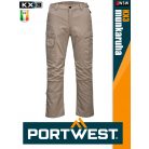 Portwest KX3 SAND prémium ripstop slimfit deréknadrág - munkaruha