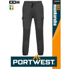 Portwest KX3 GREY prémium flexi deréknadrág - munkaruha