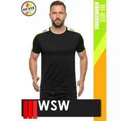   WSW BLACKHVY TEVIS technikai pamutgazdag láthatósági póló - munkaruha