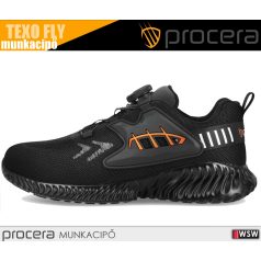   Procera TEXO FLY ARROWS BLACK SB technikai önbefűzős munkacipő - munkabakancs