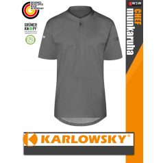   Karlowsky ANTHRACITE PERFORMANCE lélegző anyagú pamutgazdag rövidujjú női séfing - munkaruha