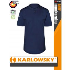   Karlowsky NAVY PERFORMANCE lélegző anyagú pamutgazdag rövidujjú női séfing - munkaruha