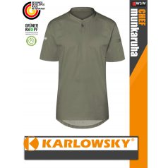   Karlowsky SAGE PERFORMANCE lélegző anyagú pamutgazdag rövidujjú női séfing - munkaruha