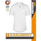 Karlowsky WHITE PERFORMANCE lélegző anyagú pamutgazdag rövidujjú női séfing - munkaruha