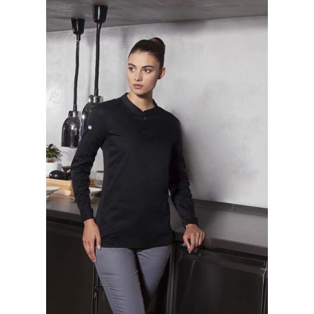 Karlowsky ANTHRACITE PERFORMANCE lélegző anyagú pamutgazdag hosszúujjú női séfing - munkaruha