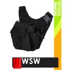 WSW MED TACTICAL BLACK technikai kevertszálas technikai lábtáska - munkaruha