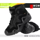 WSW IRONROL BLACK technikai fémmentes önbefűzős munkabakancs - munkacipő
