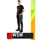 WSW SLIMWORK OLIVA TERRA technikai rugalmas deréknadrág - munkaruha