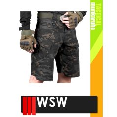   WSW MED TACTICAL GREEN technikai kevertszálas rövidnadrág - munkaruha