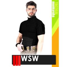   WSW MED TACTICAL BLACK technikai pamutgazdag felső - munkaruha