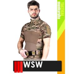   WSW MED TACTICAL GREEN technikai pamutgazdag felső - munkaruha