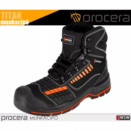 Procera TITAN S3 technikai fémbetétes munkacipő - munkabakancs