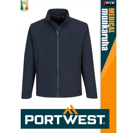 Portwest MEDICAL NAVY PROMO férfi softshell kabát - munkaruha