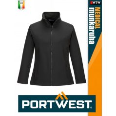   Portwest MEDICAL BLACK PROMO női softshell kabát - munkaruha