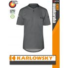 Karlowsky ANTHRACITE PERFORMANCE lélegző anyagú pamutgazdag rövidujjú férfi séfing - munkaruha