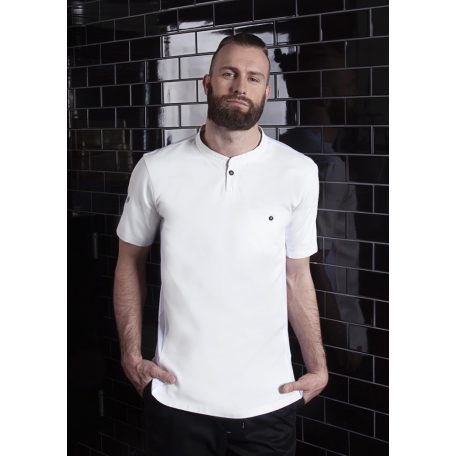 Karlowsky NAVY PERFORMANCE lélegző anyagú pamutgazdag rövidujjú férfi séfing - munkaruha