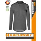 Karlowsky ANTHRACITE PERFORMANCE lélegző anyagú pamutgazdag hosszúujjú férfi séfing - munkaruha