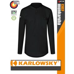   Karlowsky BLACK PERFORMANCE lélegző anyagú pamutgazdag hosszúujjú férfi séfing - munkaruha
