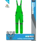 Top Elite NOVA GREEN kevertszálas technikai kantáros nadrág - munkaruha