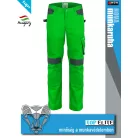 Top Elite NOVA GREEN kevertszálas technikai deréknadrág - munkaruha