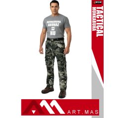  Artmas CLASSIC CAMO technikai kevertszálas kopásálló munkanadrág - munkaruha
