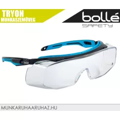   Bollé TRYON OTG CLEAR páramentes karcálló technikai munkaszemüveg - egyéni védőeszköz