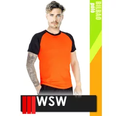   WSW ORANGE BILBAO technikai stretch lélegző póló - munkaruha