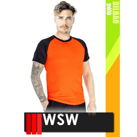 WSW HARVER COOL HVO BILBAO technikai stretch lélegző póló - munkaruha