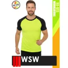 WSW YELLOOW BILBAO technikai stretch lélegző póló - munkaruha