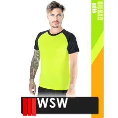   WSW YELLOOW BILBAO technikai stretch lélegző póló - munkaruha