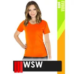   WSW ORANGE PORTO technikai stretch lélegző női póló - munkaruha