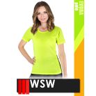 WSW HARVER COOL HVY PORTO technikai stretch lélegző női póló - munkaruha