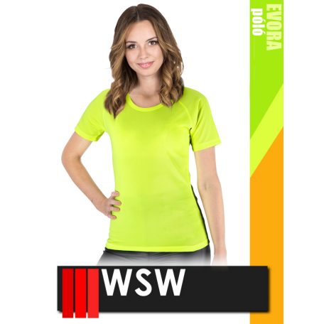 WSW HARVER COOL HVY PORTO technikai stretch lélegző női póló - munkaruha