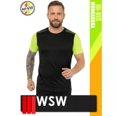   WSW BLACKHVY LAGOS technikai stretch lélegző póló - munkaruha